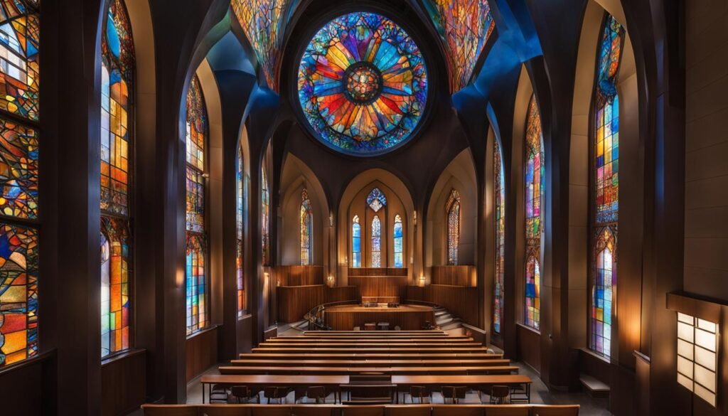 Architectural splendor Melbourne synagogue