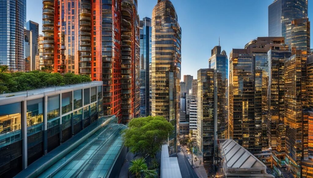 Melbourne CBD skyline