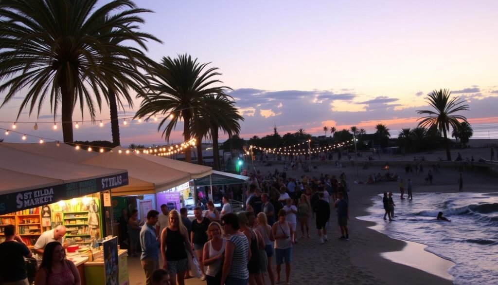 Live Entertainment at St Kilda Night Market